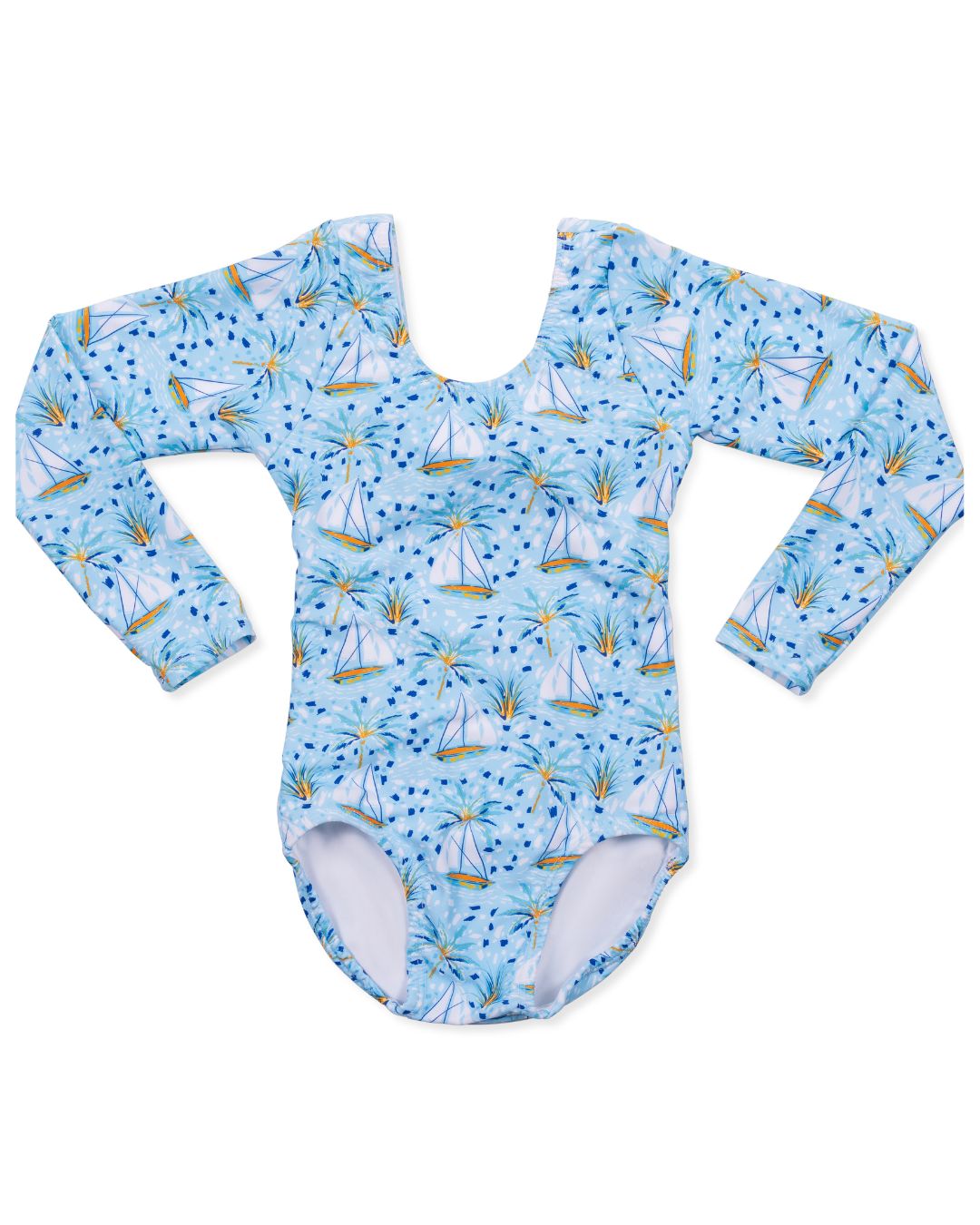 Cute toddler and children's swimwear. Matching sibling swim suit collections. UPF 50 Fabric. Made in the USA!