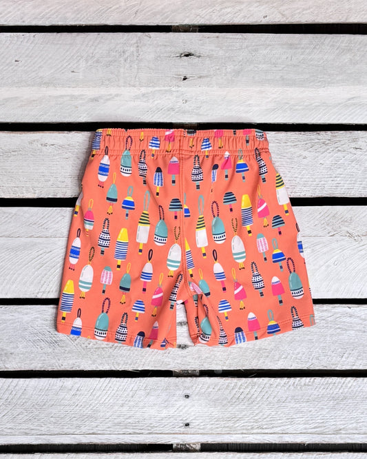Bright Buoy Boy Swim Trunks