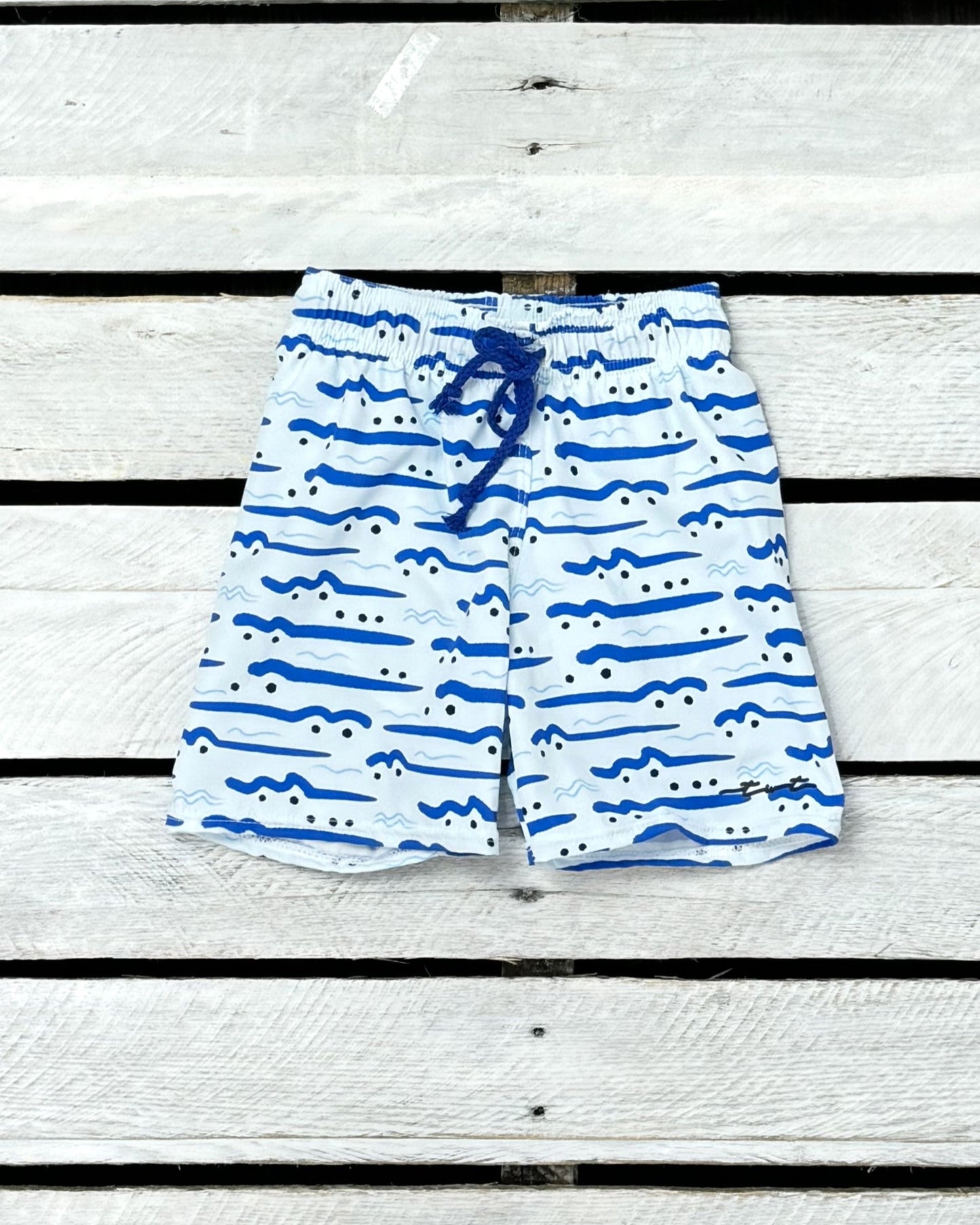 Cute toddler and children's swimwear. Matching sibling swim suit collections. UPF 50 Fabric. Made in the USA!
