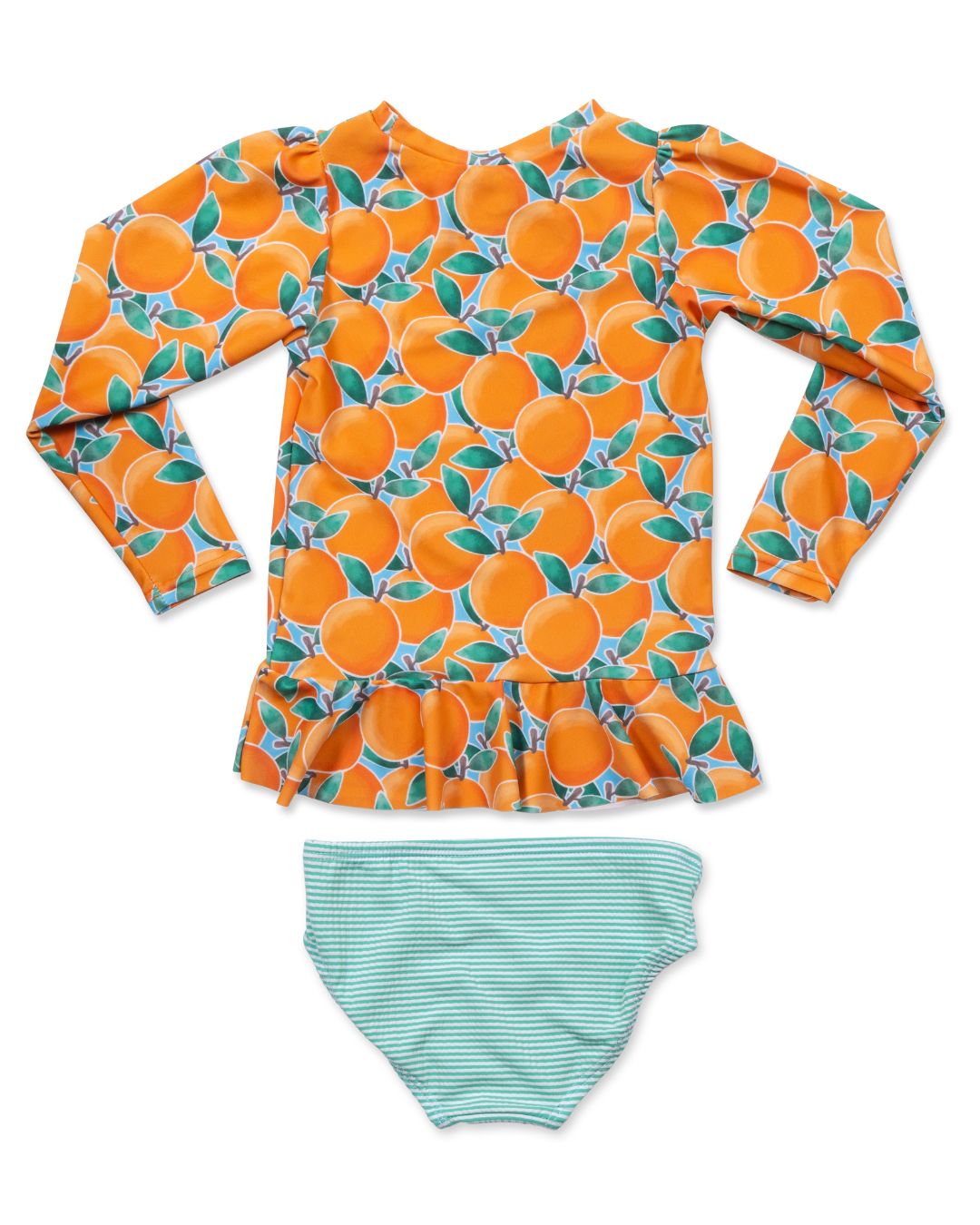Cute toddler and children's swimwear. Matching sibling swim suit collections. UPF 50 Fabric. Made in the USA!