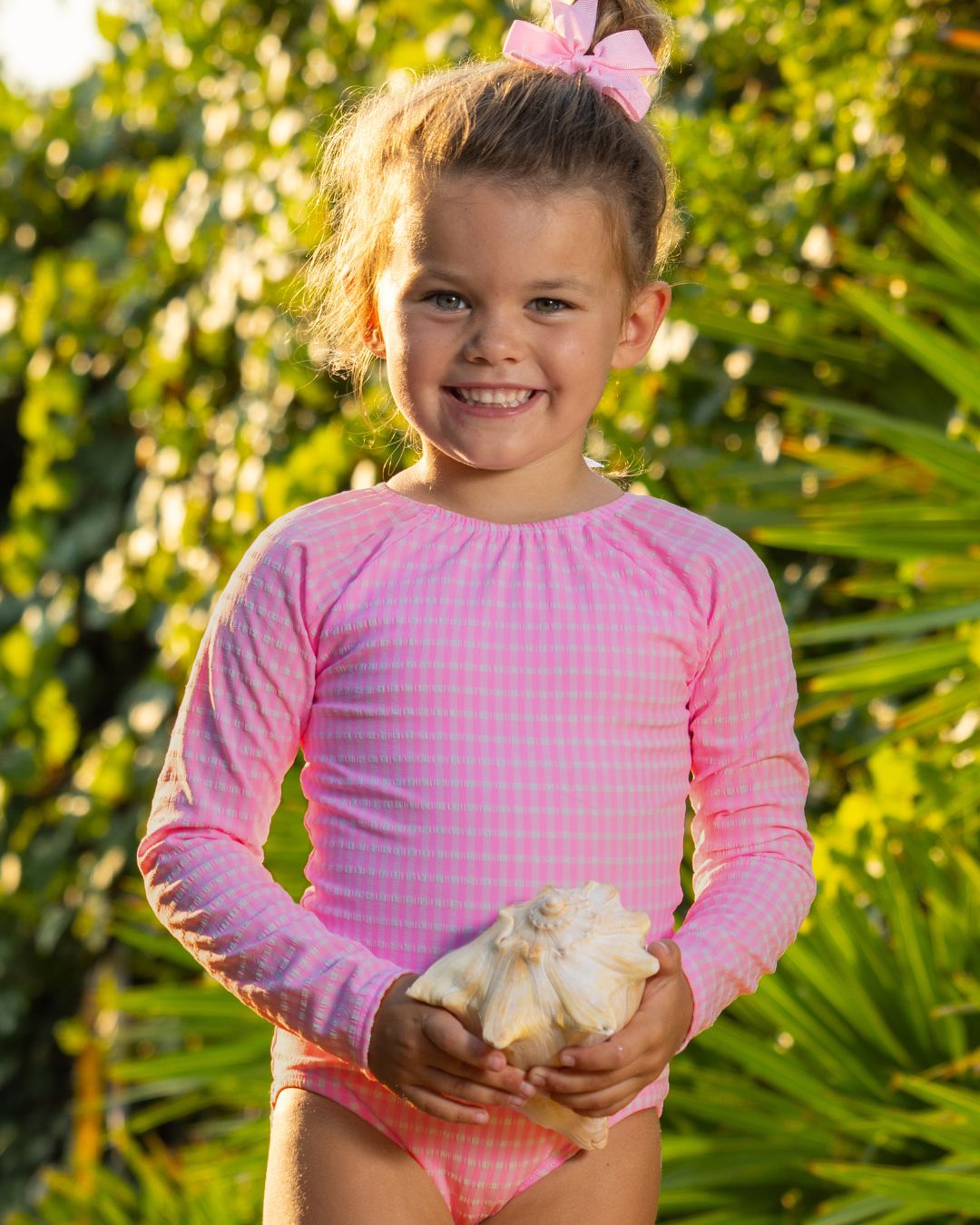Cute toddler and children's swimwear. Matching sibling swim suit collections. UPF 50 Fabric. Made in the USA!
