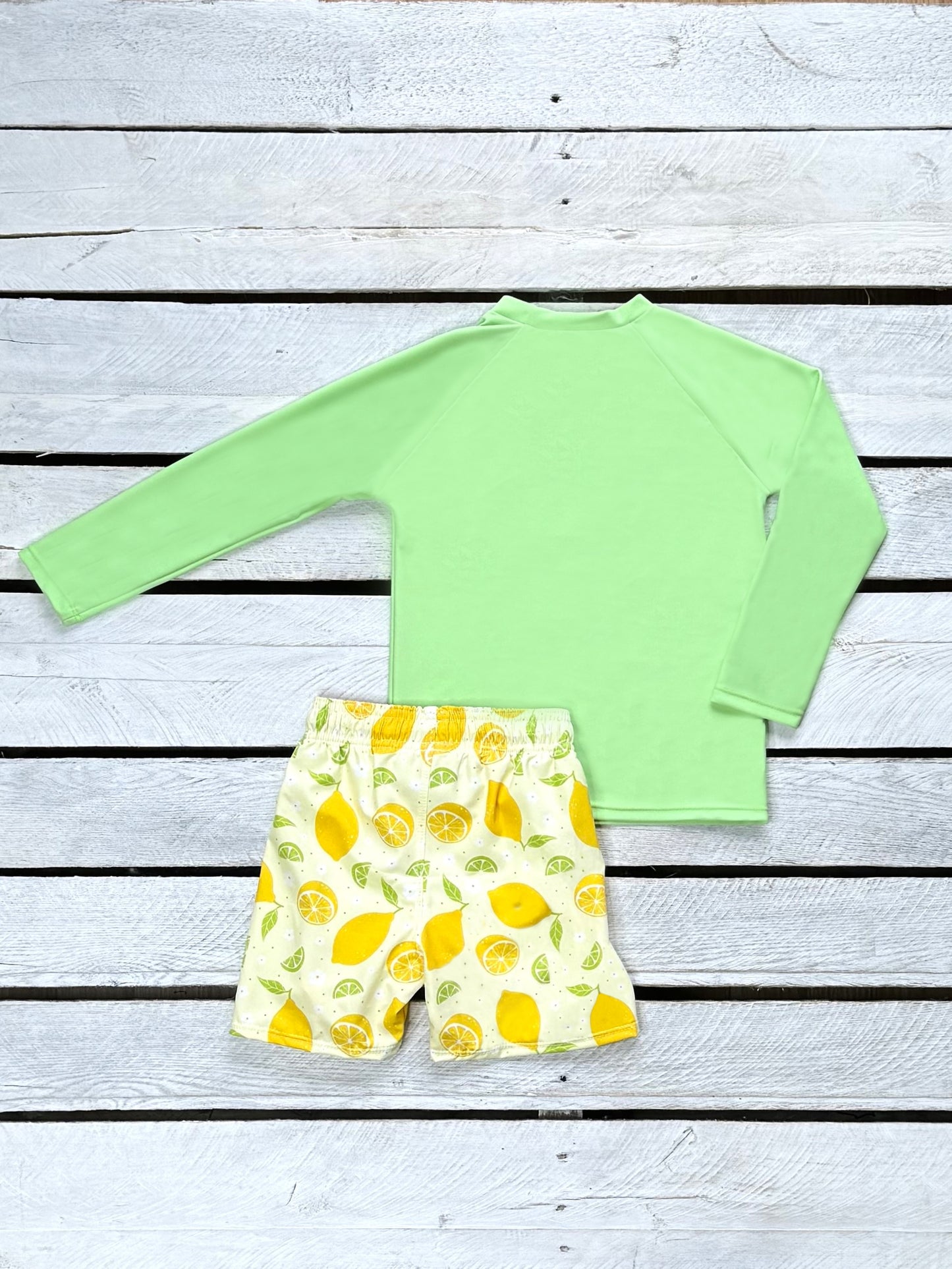 Life is Sweet Boy Sun Shirt and Trunk Set
