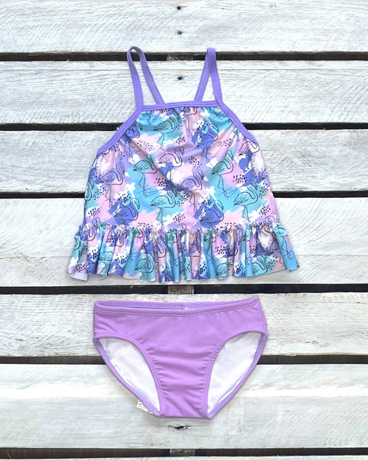 Cute toddler and children's swimwear. Matching sibling swim suit collections. UPF 50 Fabric. Made in the USA!