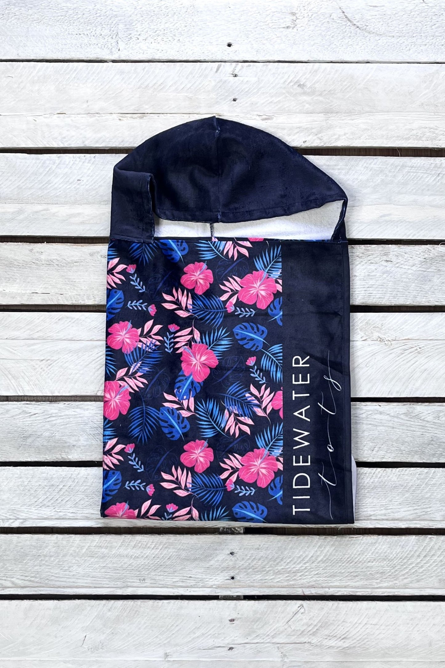 Palms in Paradise Youth Hooded Towel
