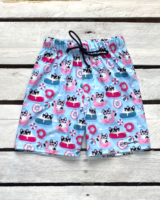 Cute toddler and children's swimwear. Matching sibling swim suit collections. UPF 50 Fabric. Made in the USA!