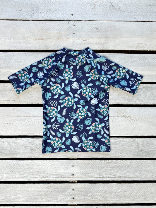 Turtley Cute Short Sleeve Sun Shirt