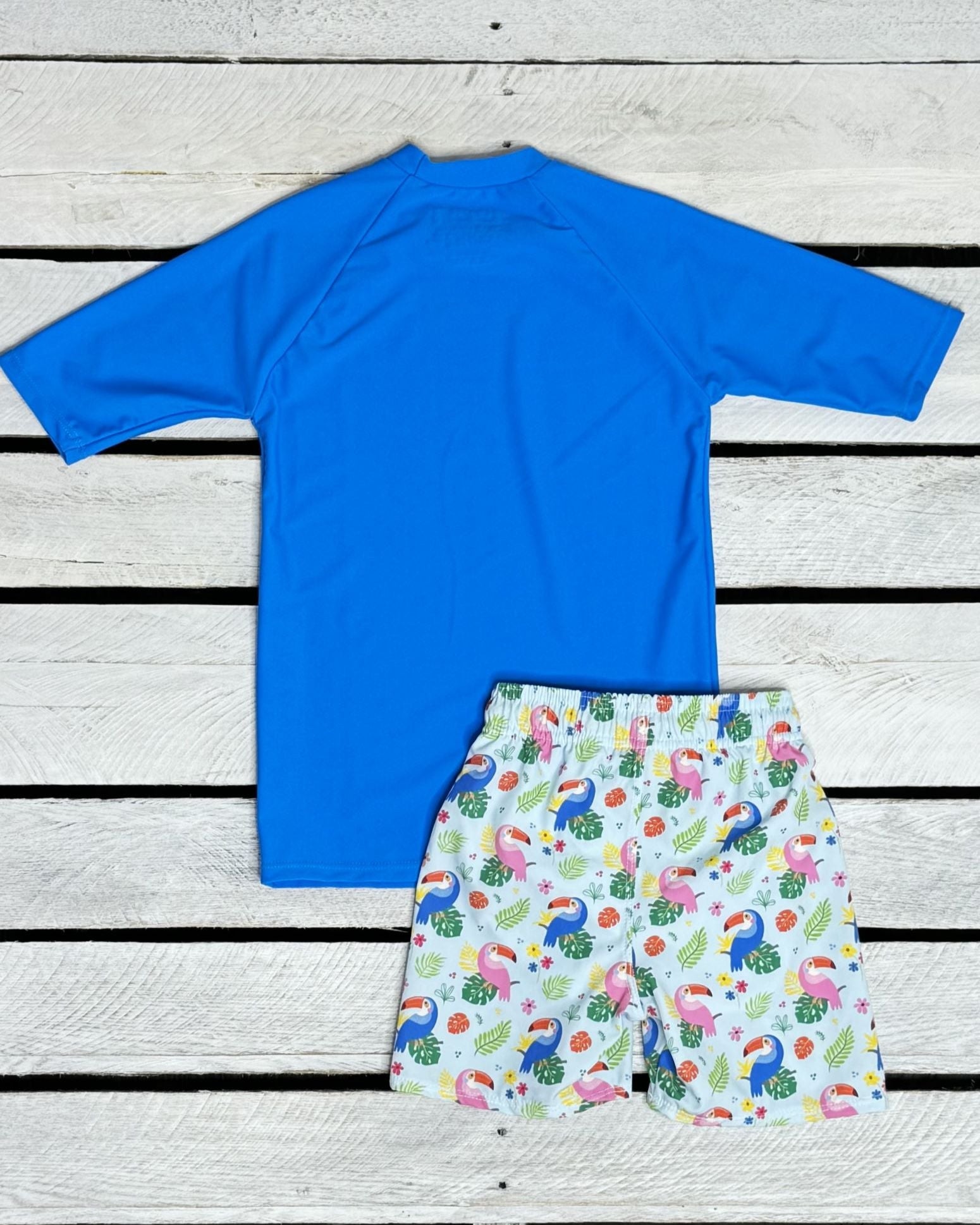Cute toddler and children's swimwear. Matching sibling swim suit collections. UPF 50 Fabric. Made in the USA!