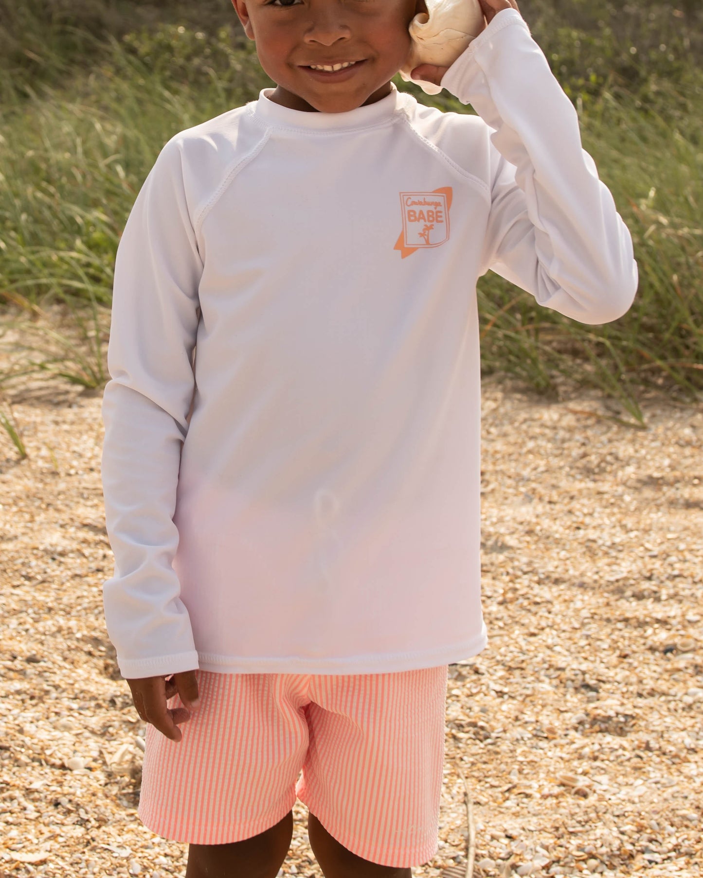 Cute toddler and children's swimwear. Matching sibling swim suit collections. UPF 50 Fabric. Made in the USA!