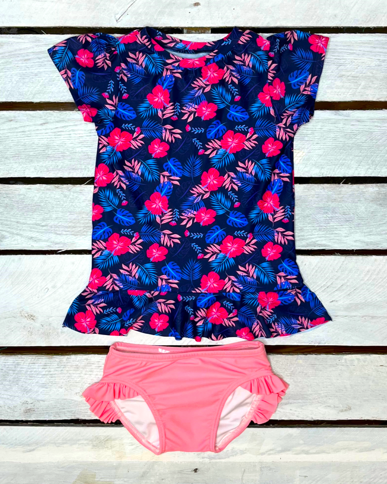 swimwear. Matching sibling swim suit collections. UPF 50 Fabric. Made in the USA!