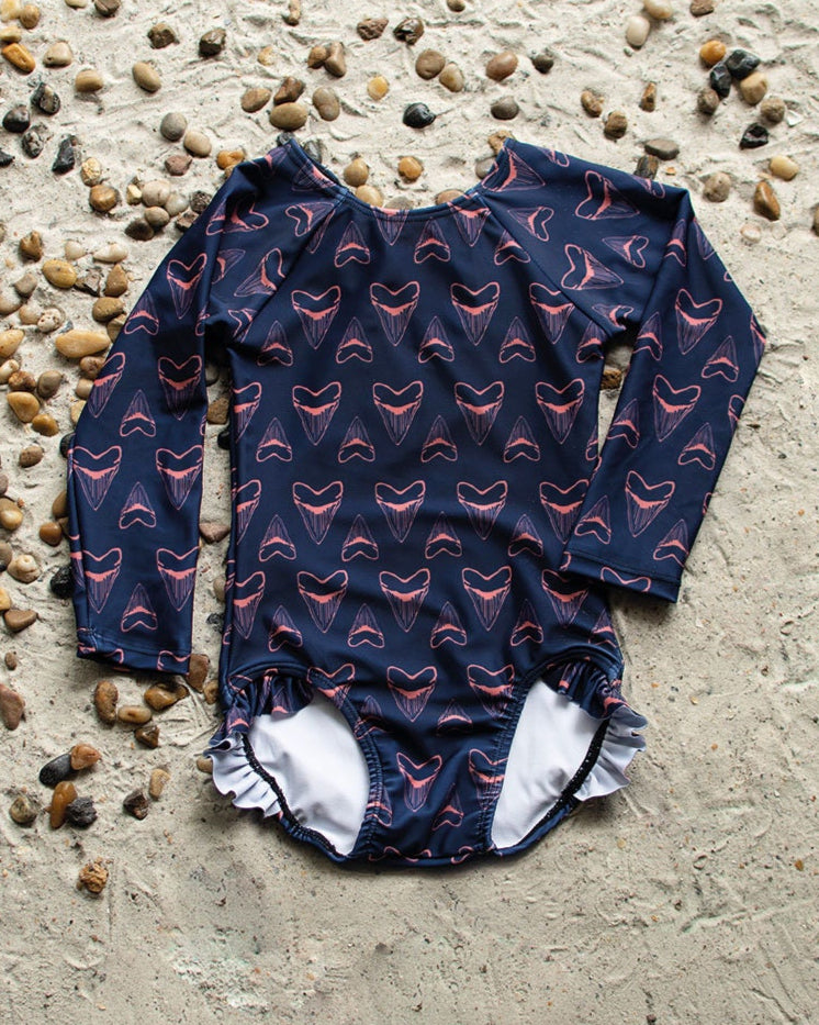 Cute toddler and children's swimwear. Matching sibling swim suit collections. UPF 50 Fabric. Made in the USA!