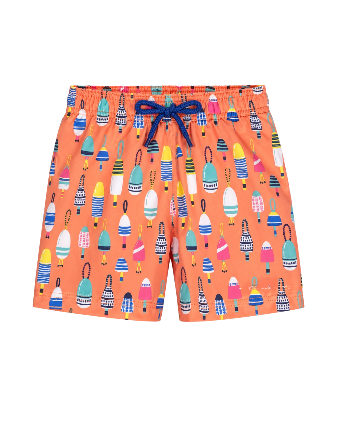 Bright Buoy Boy Swim Trunks
