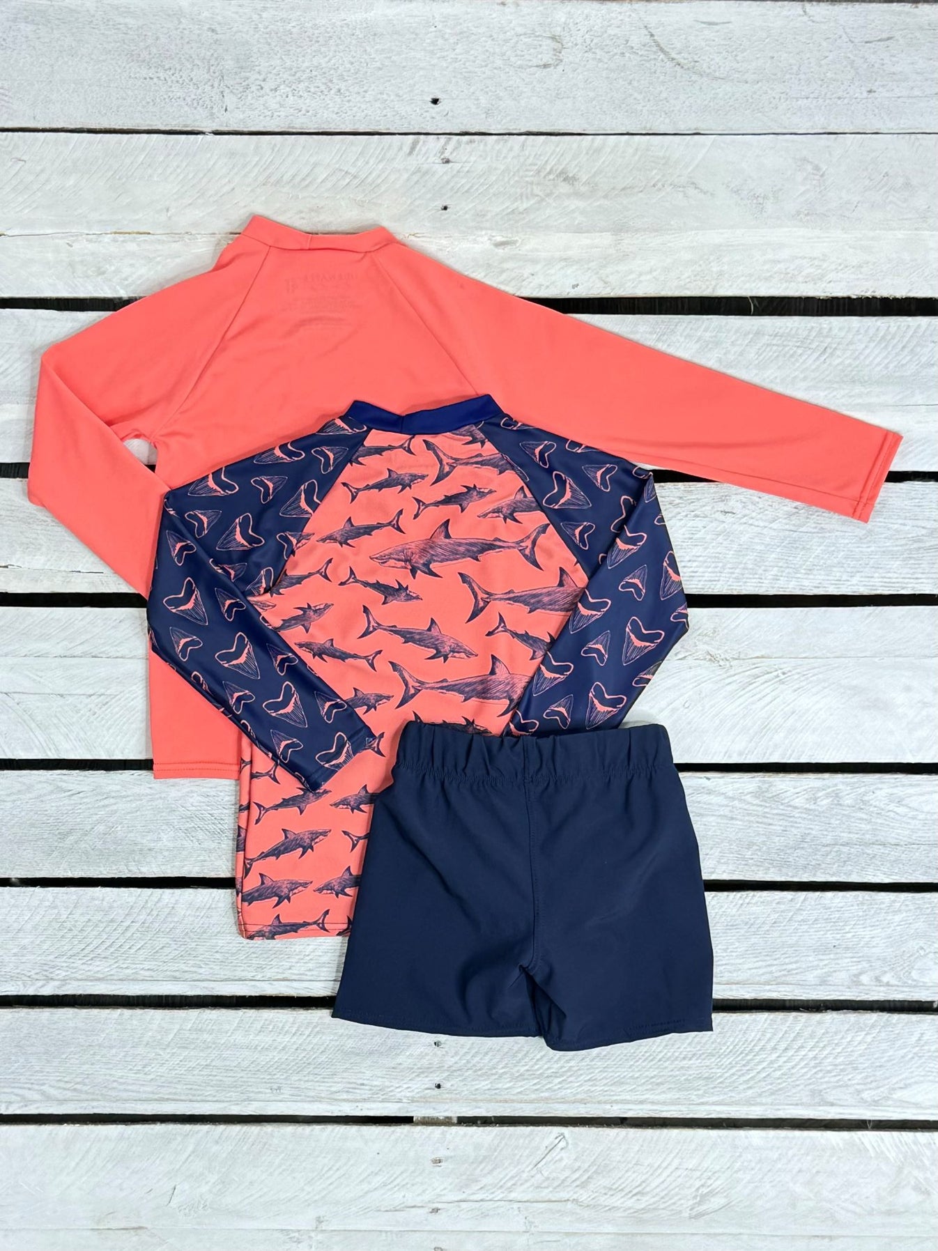 Shark Bite Boys 3 Piece Set – Tidewater Tots