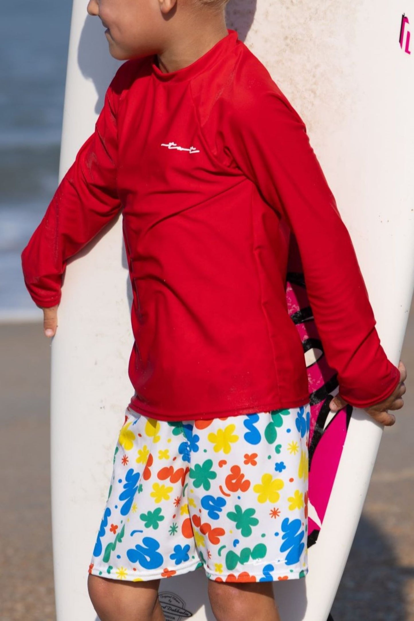 Red Long Sleeve Sun Shirt