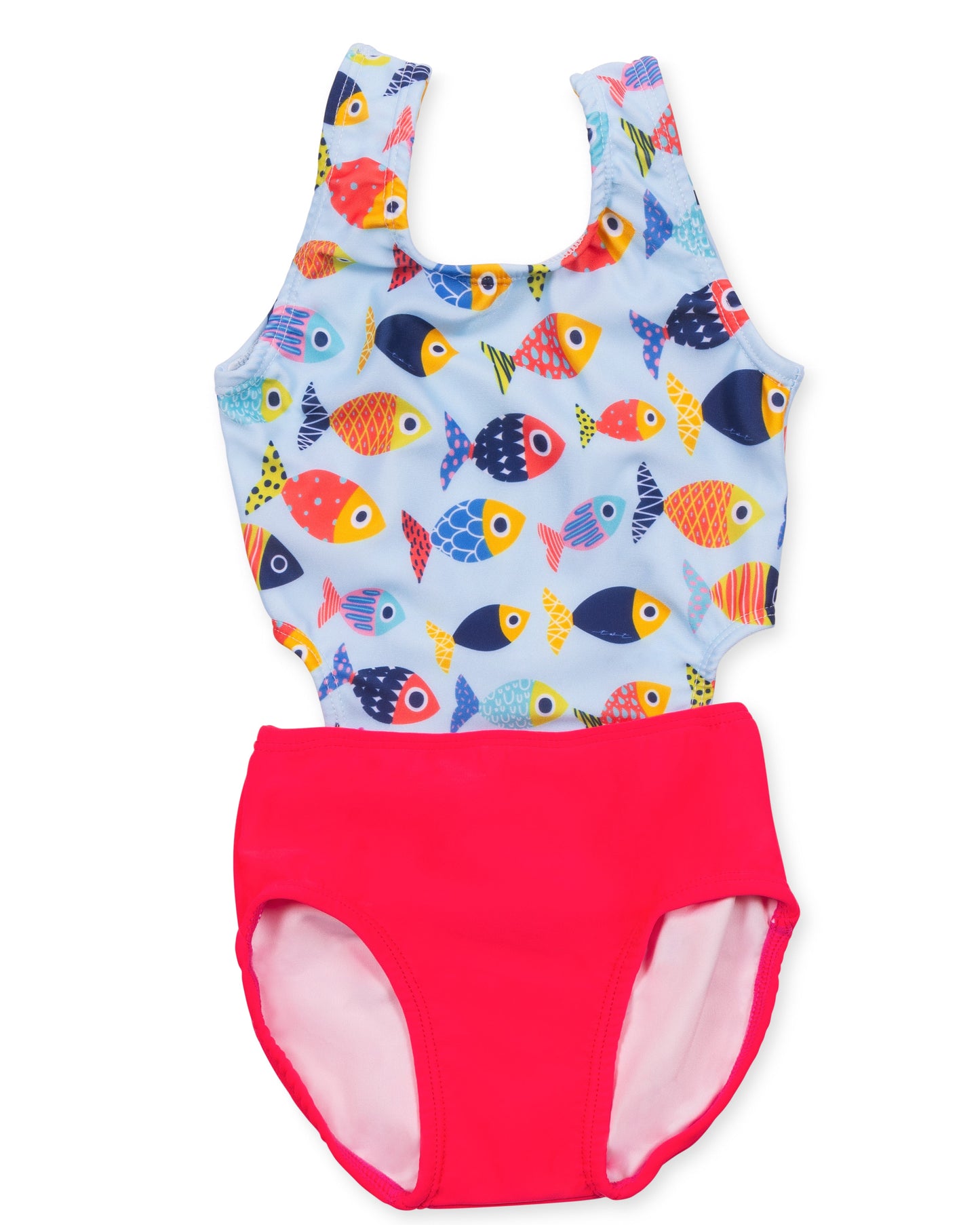 Cute toddler and children's swimwear. Matching sibling swim suit collections. UPF 50 Fabric. Made in the USA!