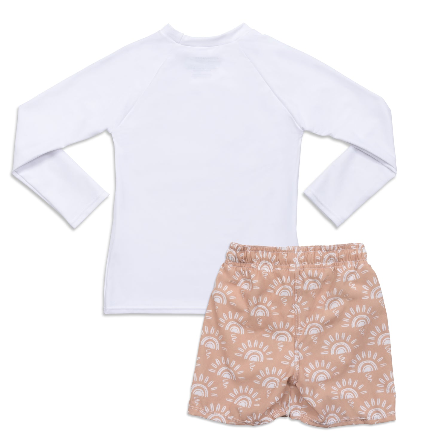 Sunny Days Boy Sun Shirt and Swim Trunk Set