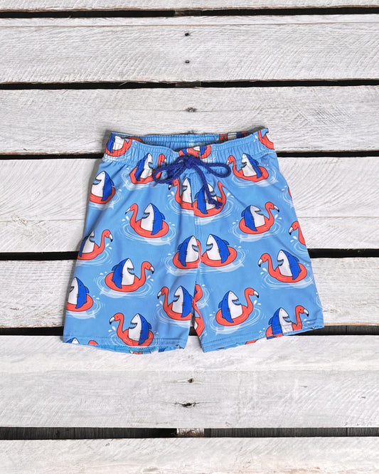 Shark Floatie Boy Swim Trunks