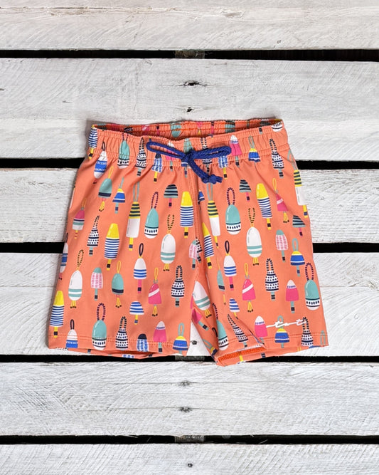 Bright Buoy Boy Swim Trunks