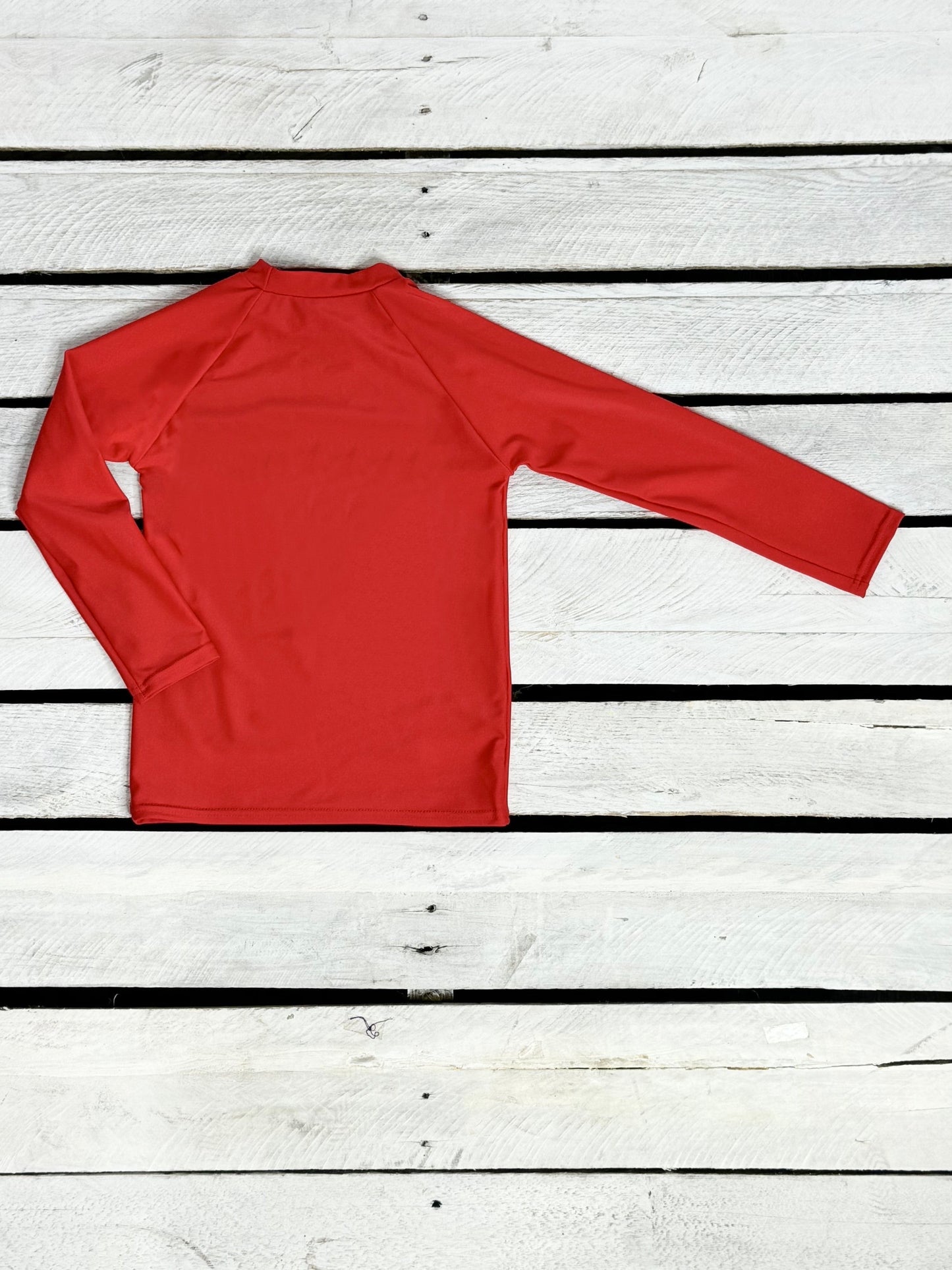 Red Long Sleeve Sun Shirt