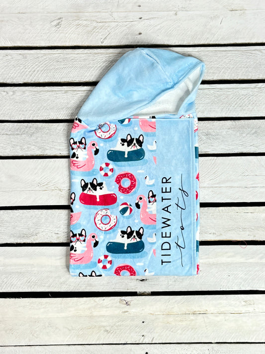 Pool Pups Youth Hooded Towel