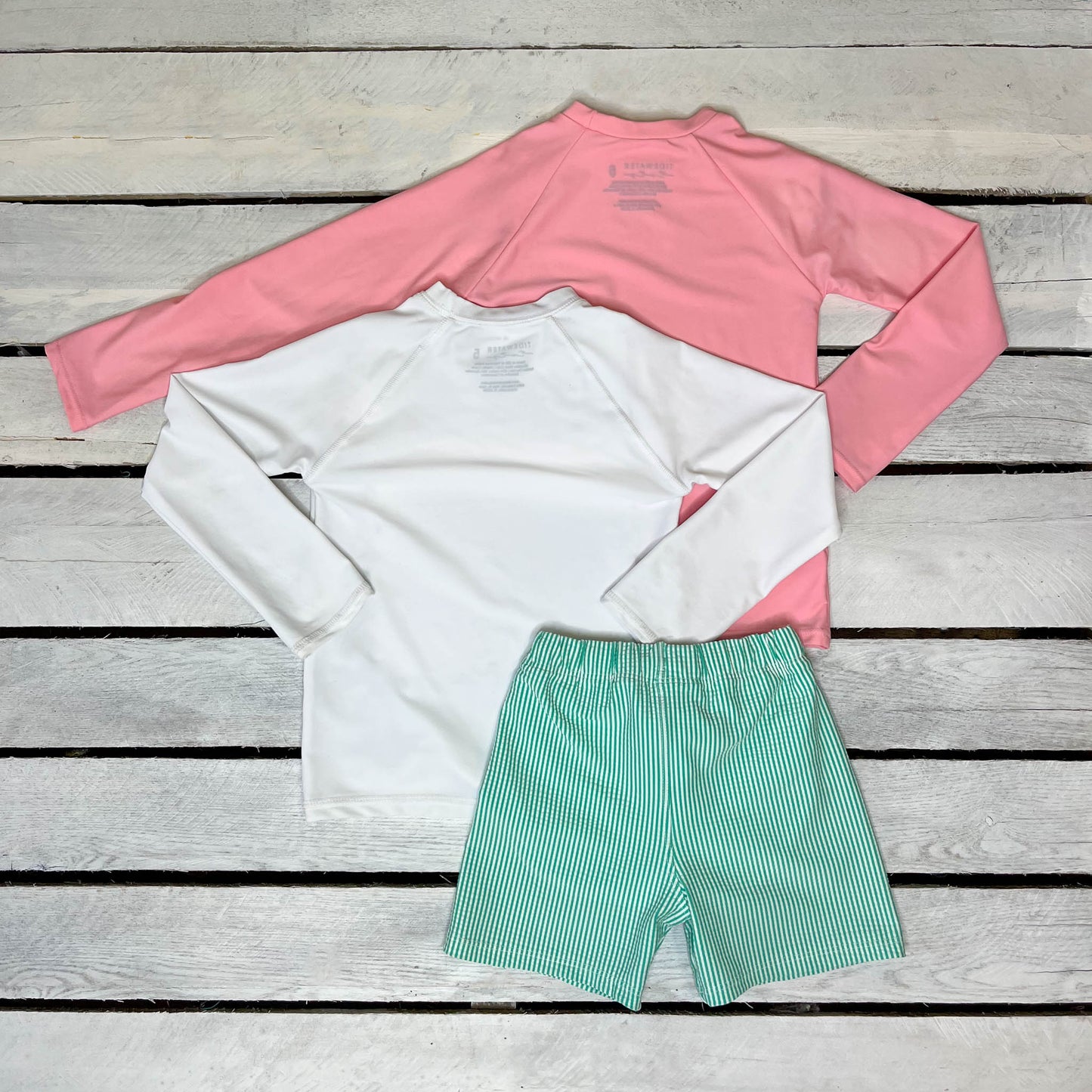 Seafoam Seersucker Boys 3 Piece Set