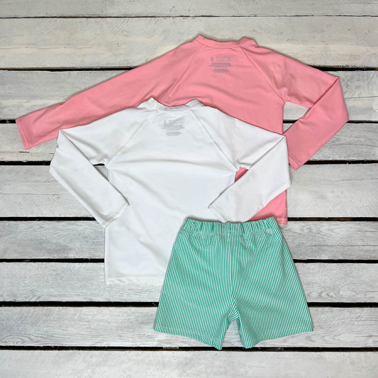 Seafoam Seersucker Boys 3 Piece Set