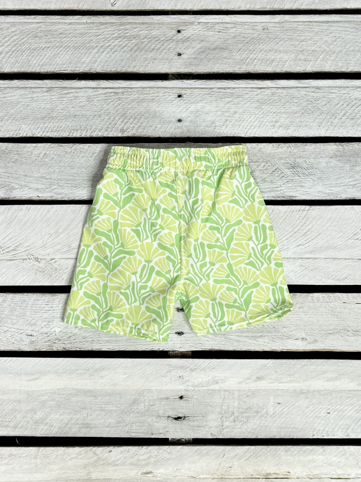 Bloomin' Petals Boys Swim Trunks