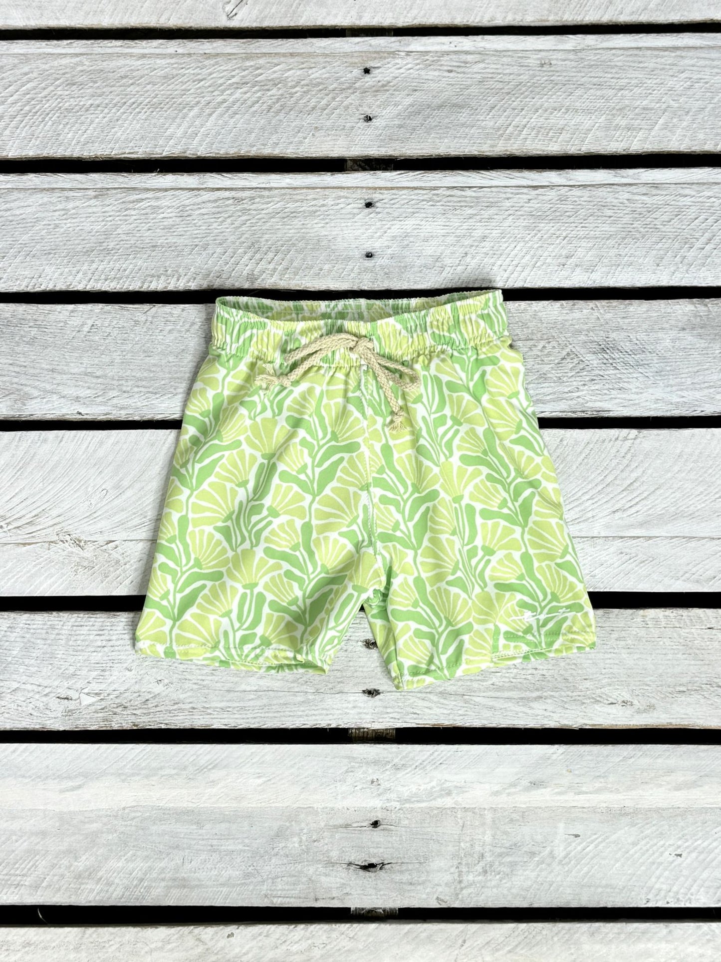 Bloomin' Petals Boys Swim Trunks