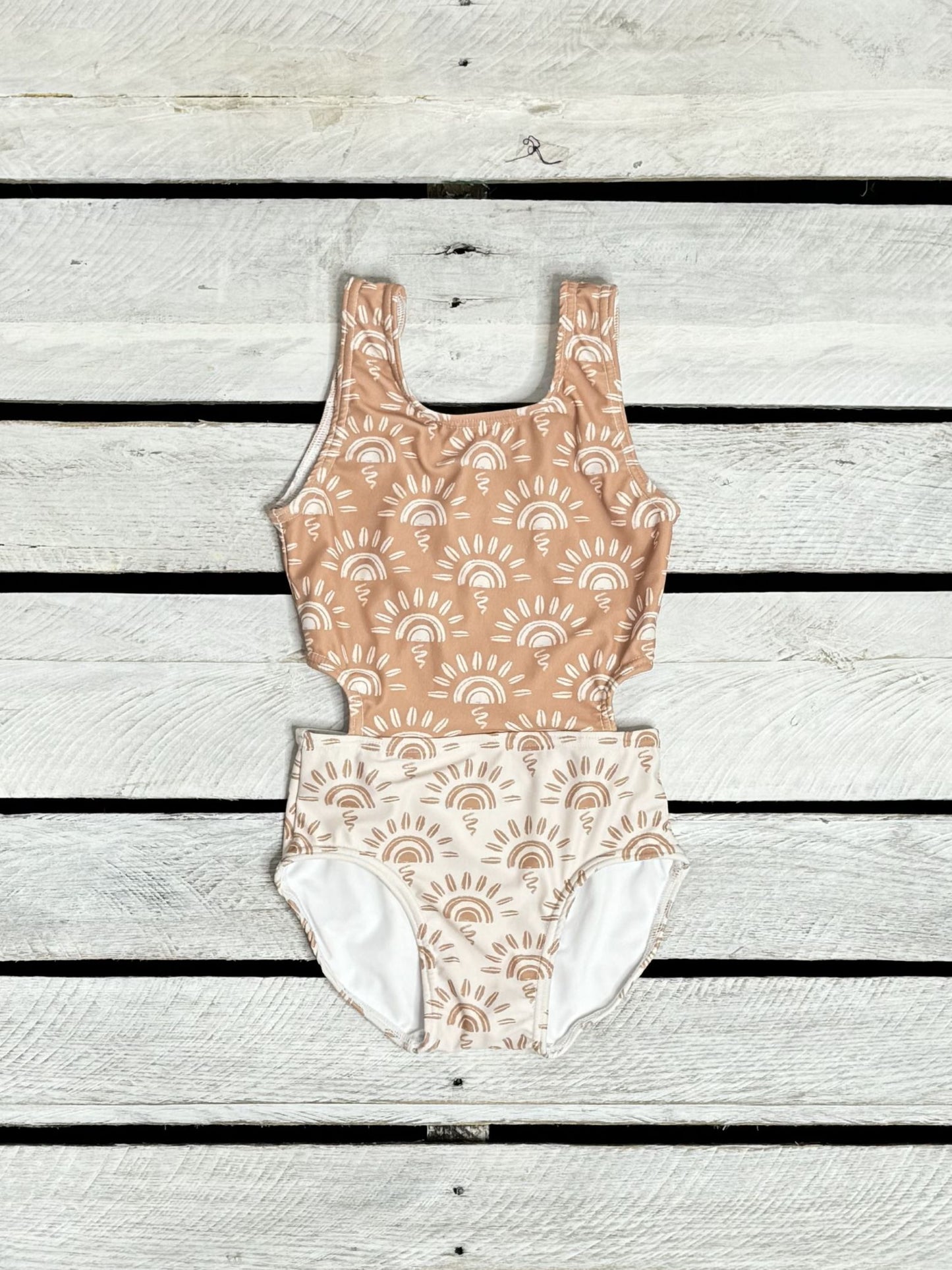 Sunny Days Cutout Swimsuit With Bow