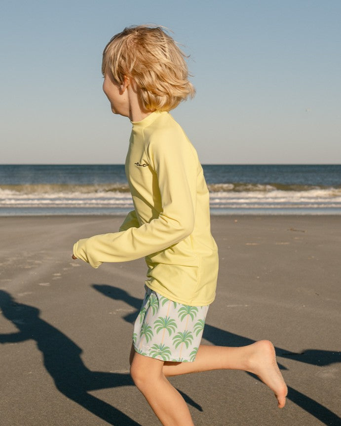 Proud Palms Boy Swim Trunks