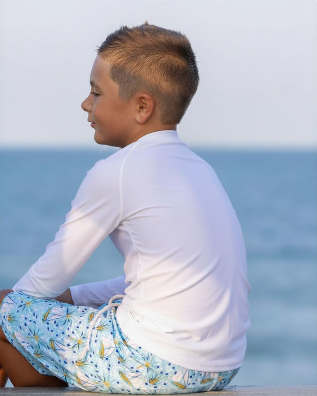 Seaside Navigator Boy Swimsuit Set